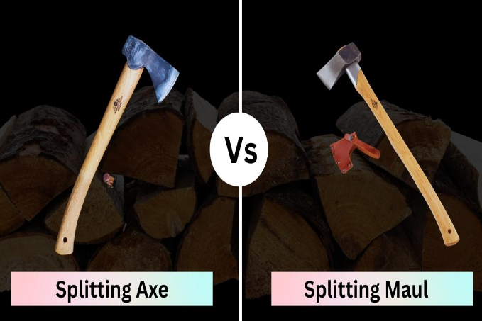 Splitting axe vs splitting maul